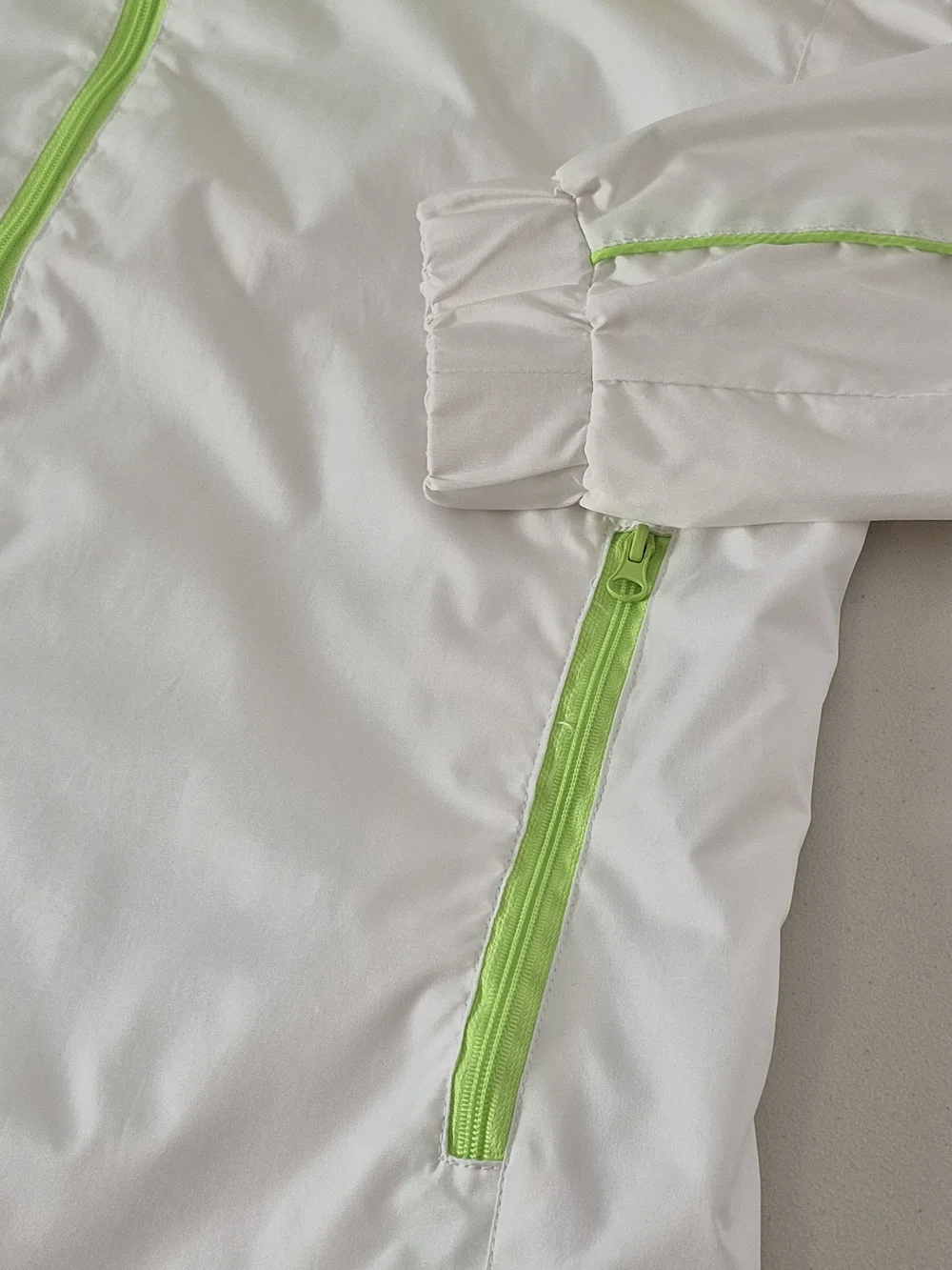 Seattle Sounders FC Womens Windbreaker Jacket Neon 